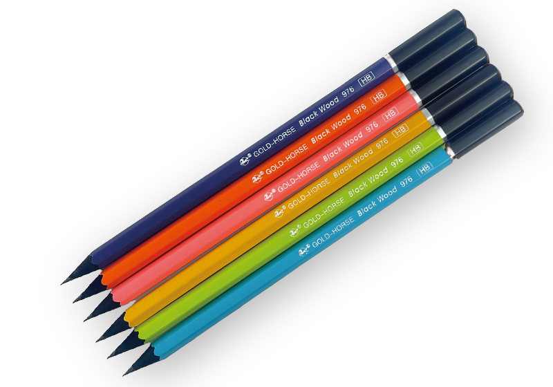 高级黑木沾头铅笔